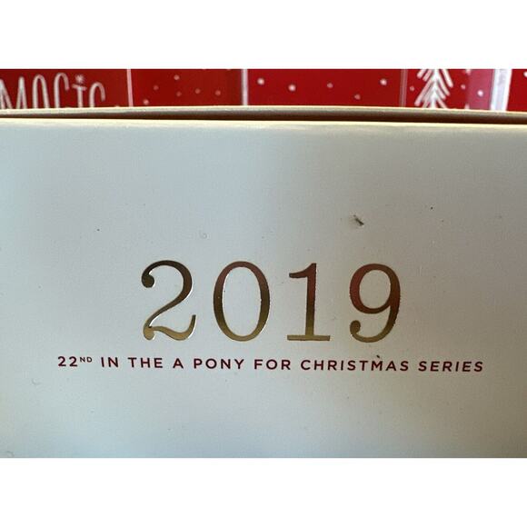 Hallmark Keepsake A Pony for Christmas 2019 Unicorn Rocking Horse Ornament - Picture 2 of 5